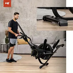 Орбітрек магнітний Hop-Sport HS-450B Dynamic чорно-золотистий - мініатюра 11