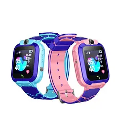 Смарт-годинник XO H100 Kids Smart Watch 2G Блакитний - мініатюра 3