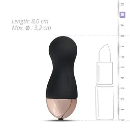 Віброяйце Teazers Egg With Remote, 8 см (чорний) - мініатюра 10