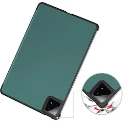 Чохол-книжка BeCover Smart Case для Xiaomi Pad 7 / 7 Pro 11.2" Dark Green (712801) - мініатюра 2
