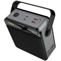 Портативний ЗП Power Bank Hoco J161 Power 22.5W+PD20W with lighting 80000 mAh Black / Gray - мініатюра 3