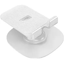 Тримач для телефона Hoco Winner dual-axis rotating desktop stand HD6 4.5-7" Білий - мініатюра 3
