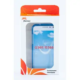 Чохол-накладка Florence для Samsung G360 / G361 силіконовий блакитний - мініатюра 3