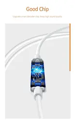 Навушники Usams з мікрофоном Type-C EP-34 US-SJ323 In-ear - мініатюра 5