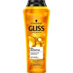 Набір Gliss Care with Oil Nutritive для сухого та пошкодженого волосся: Шампунь 250 мл + Бальзам 200 мл - мініатюра 2
