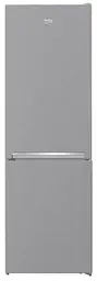 Холодильник із нижньою морозильною камерою Beko RCNA366K30XB нержавіюча сталь (RCNA366K30XB)