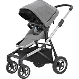 Детская коляска Thule Sleek Aluminum/Gray Melange [11000006] [107627] - мініатюра 2