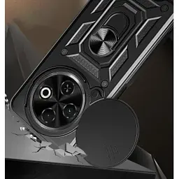 Чохол до мобільного телефона BeCover Military Tecno Spark 30 (KL6) Black (713541) - мініатюра 4