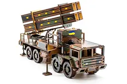 Конструктор 160-02397 "ЗРК НАСАМС" дерев'яний, 160 подіт., розмір 25х10х6, 5 см. PuzzleOk - мініатюра 6