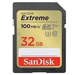 Карта пам'яті SanDisk 32GB SD class 10 UHS-I Extreme (SDSDXVT-032G-GNCIN)