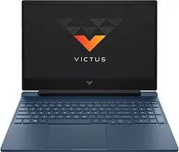 Ноутбук HP Victus 15-fa1021ru 15.6" FHD IPS,250n/i7-13620H (4.9)/16Gb/SSD512Gb/RTX 4050,6GB/Подсв/DOS/Синий (B82ZYEA)