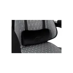 Крісло ігрове GT Racer X-2324 Gray/Black (X-2324 Fabric Gray/Black Suede) - мініатюра 9
