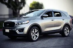 Дефлектори вікон вітровики Kia Sorento 2015- З Хром Молдінгом - мініатюра 5