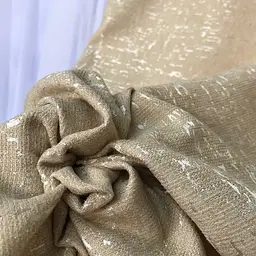 Мармурові лляні штори бежевого кольору на тасьмі 2шт. 150х270 ALBO pbe0052466 - мініатюра 3
