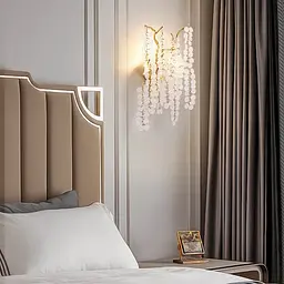 Бра в золоті з матовими монетками Line F W 105B/3 GD - мініатюра 6