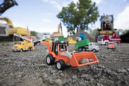 Машинка Driven Micro Екскаватор-навантажувач, помаранчевий (WH1009Z) - мініатюра 4