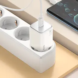 МЗП Hoco N40 Mighty PD20W (1USB-C) White - мініатюра 4