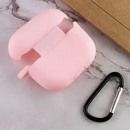 Силіконовий футляр для навушників AirPods 3 Рожевий / Light pink - мініатюра 4