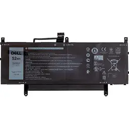 Акумулятор для ноутбуків DELL Latitude 9510 (N7HT0) 7.6V 6500mAh (original)