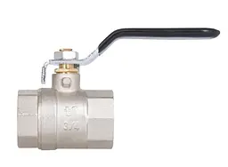 Кран кульовий Thermo Alliance Base 3/4" ВВ прямий, PN40, важіль SD600W20 - мініатюра 3