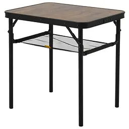 Складний стіл Bo-Camp Garland 60x45 cm Black/Wood look (1404195) - мініатюра 7