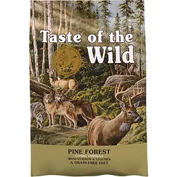 Сухий корм для собак Taste of the Wild Pine Forest Canine Formula з олениною 2 кг 9058-HT18