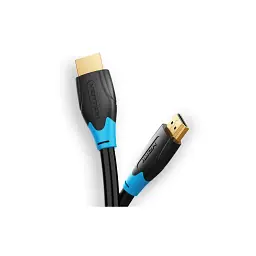 Кабель мультимедійний HDMI M to HDMI M 2.0m 4K60Hz black Vention (VAA-B02-L200) - мініатюра 2
