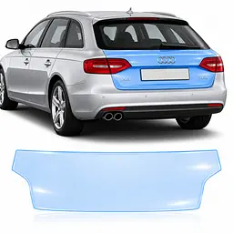 Антигравійна захисна бронеплівка за лекалами для Audi A4 B8 2008-2015 - зона кришки багажника