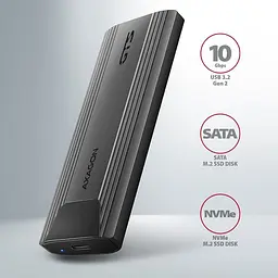 Зовнішня кишеня AXAGON EEM2-GTS2 (EEM2-GTS2) - мініатюра 4