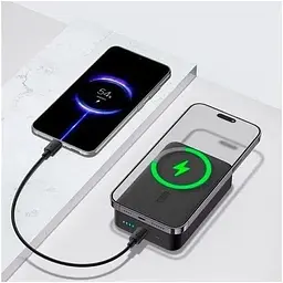 Зовнішній акумулятор Baseus Magnetic Mini Wireless (MagSafe для iPhone з 12 по 16) 20000 мАг 20Вт PPCX150001 - мініатюра 8