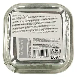 Вологий корм для котів Monge LCE Cat Fresh курка з овочами 100 г (70008617) - мініатюра 3
