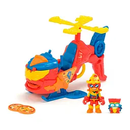 Ігровий набір Disney Doorables Піцакоптер-S SuperThings PSTSP118IN120 гелікоптер, казум-кид, фігурка - мініатюра 2