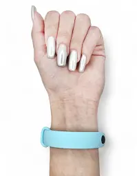 Силіконовий ремінець BeCover для Xiaomi Mi Smart Band 9 Turquoise (711971) - мініатюра 6