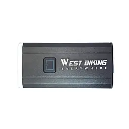 Велосипедна фара передня West Biking YP0701185 1200 Lm 2 Led чорний (G0002002) - мініатюра 4