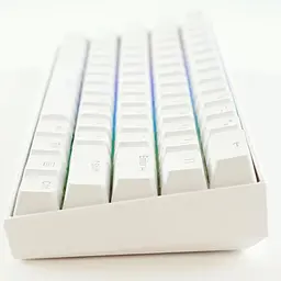 Клавіатура Obinslab ANNE PRO 2 60% RGB Gateron Pro Red Switch USB BT EN, білий (ANNE PRO 2) Б/в - мініатюра 3