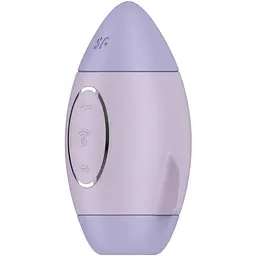 Вакуумний стимулятор з вібрацією Satisfyer Mission Control Violet, 2 - мініатюра 4