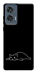 TPU чохол Demsky Lazy cat для Motorola Edge 50 Fusion