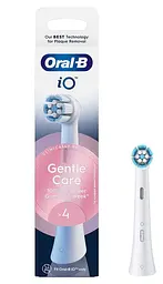 Насадка - змінна голівка для зубної щітки Oral-B iO Gentle Care White (1шт) - мініатюра 2