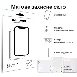 Скло захисне BeCover Matte Anti-Glare Apple iPad Mini 7 2024 (713703) - мініатюра 6