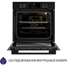 Духова шафа Minola EOD 6804 Midnight Чорна - мініатюра 6