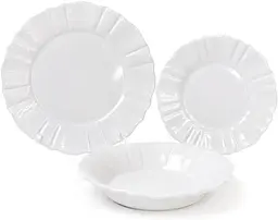 Набір 6 глибоких тарілок Leeds Ceramics SUN, кам'яна кераміка BonaDi Ø23х4 см kuh0007146 - мініатюра 5