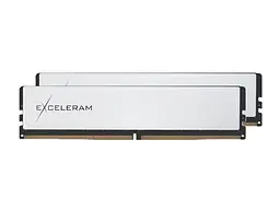 Модуль пам'яті Exceleram 32 GB (2x16GB) DDR4 3200 MHz Black&White (EBW4323216XD)