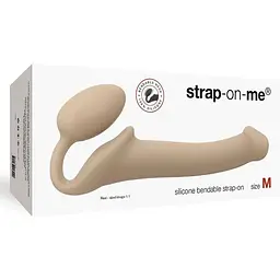 Безремінний страпон Strap-On-Me Flesh M - мініатюра 3