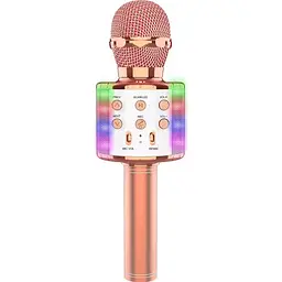 Мікрофон з караоке Epik WS858L Rose Gold [124191]