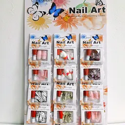 Нігті накладні кольорові K·Nail Art Nail упаковка 12 шт. №11