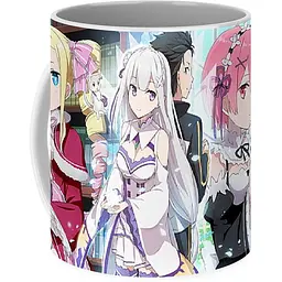 Кухоль GeekLand Життя з нуля в альтернативному світі Re:Zero з Емілією RZ.02.07 330 мл різнобарвний - мініатюра 2