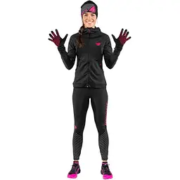 Рукавички Dynafit Alpine Reflective Gloves M Чорний-Рожевий - мініатюра 2