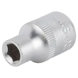 Торцева головка Sigma шестигранна коротка 1/2" 9мм CrV mid (6071091) - мініатюра 3