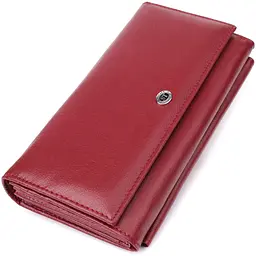 Жіночий гаманець з кишенею для телефону з натуральної шкіри ST Leather 19х10х3 см acs0029692