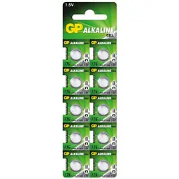Батарейка GP Batteries LR44 1.5B Alkaline 10шт (A76F-2C10)